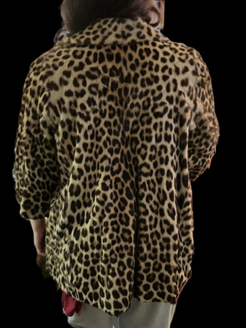 Vintage Fur Cheetah/Leapord? A line jacket